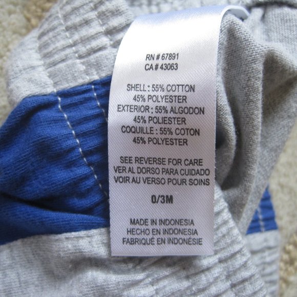 Kansas City Royals Onesie and Shorts Baby Blue Grey 0-3M - Picture 6 of 6